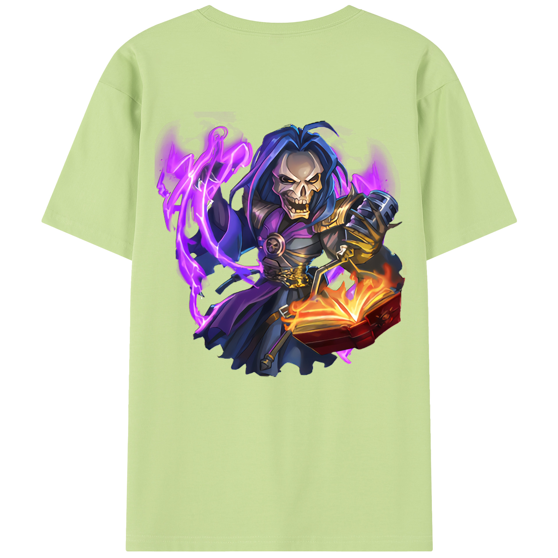 リーグ・オブ・レジェンド League of Legends LOL 綿100％半袖Tシャツ（背面プリント）